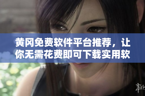 黄冈免费软件平台推荐，让你无需花费即可下载实用软件