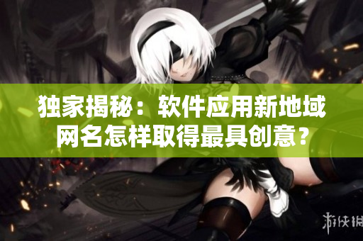独家揭秘：软件应用新地域网名怎样取得最具创意？