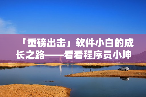 「重磅出击」软件小白的成长之路——看看程序员小坤坤的进阶之路