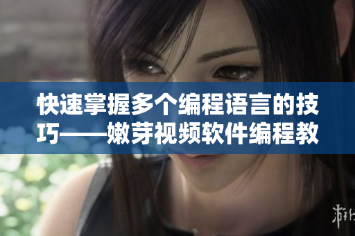 快速掌握多个编程语言的技巧——嫩芽视频软件编程教程