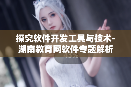 探究软件开发工具与技术-湖南教育网软件专题解析