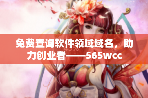 免费查询软件领域域名，助力创业者——565wcc