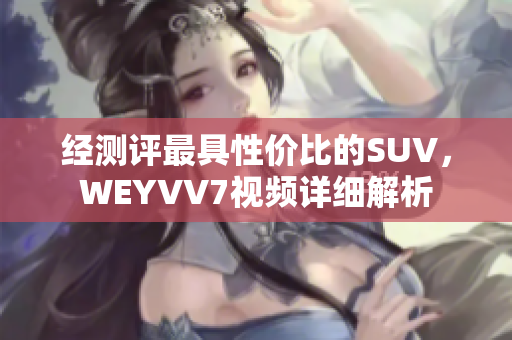 经测评最具性价比的SUV，WEYVV7视频详细解析