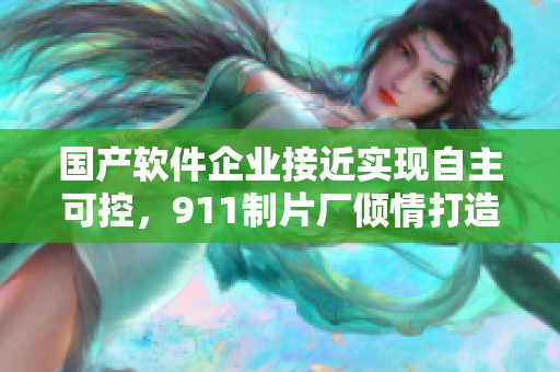 国产软件企业接近实现自主可控，911制片厂倾情打造专题纪录片！