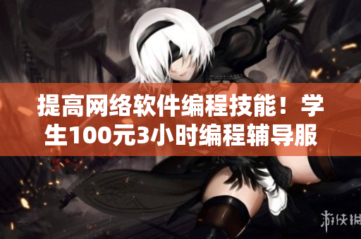 提高网络软件编程技能！学生100元3小时编程辅导服务电话