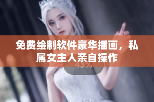 免费绘制软件豪华插画，私属女主人亲自操作
