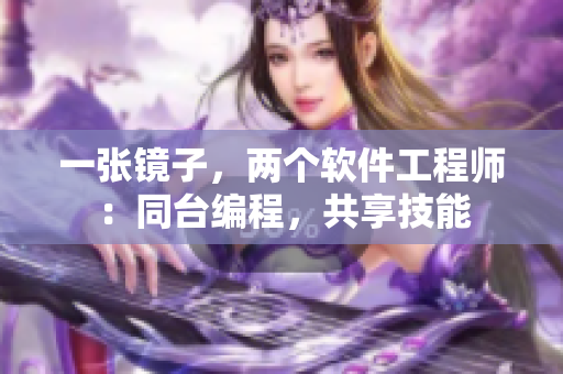 一张镜子，两个软件工程师：同台编程，共享技能
