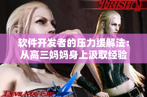软件开发者的压力缓解法：从高三妈妈身上汲取经验