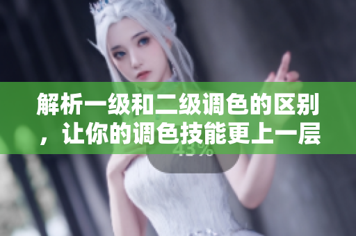 解析一级和二级调色的区别，让你的调色技能更上一层楼