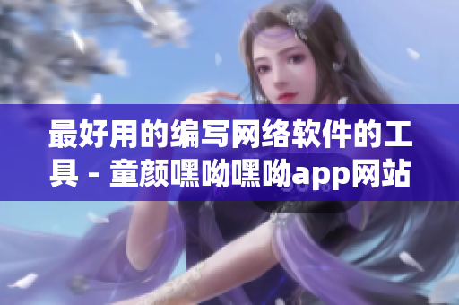 最好用的编写网络软件的工具 - 童颜嘿呦嘿呦app网站推广