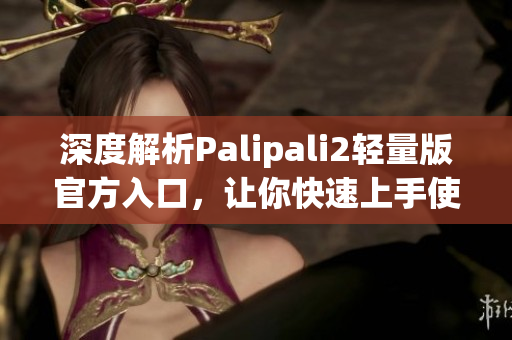 深度解析Palipali2轻量版官方入口，让你快速上手使用
