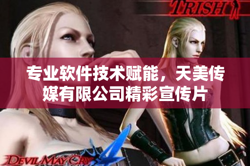 专业软件技术赋能，天美传媒有限公司精彩宣传片