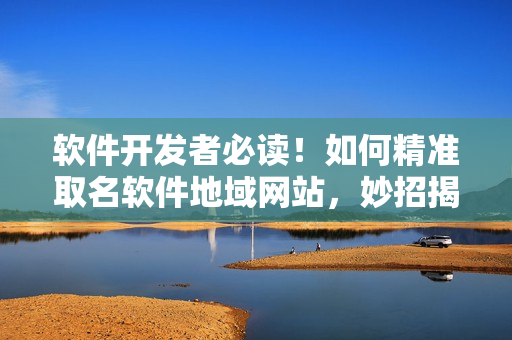 软件开发者必读！如何精准取名软件地域网站，妙招揭秘