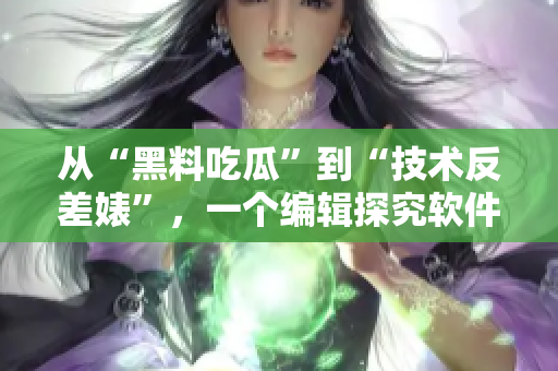 从“黑料吃瓜”到“技术反差婊”，一个编辑探究软件开发成功的关键