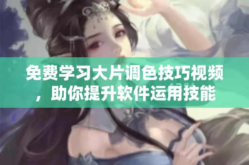 免费学习大片调色技巧视频，助你提升软件运用技能