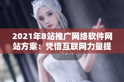 2021年B站推广网络软件网站方案：凭借互联网力量提升软件知名度