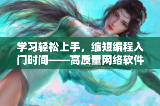 学习轻松上手，缩短编程入门时间——高质量网络软件开发视频指南演示