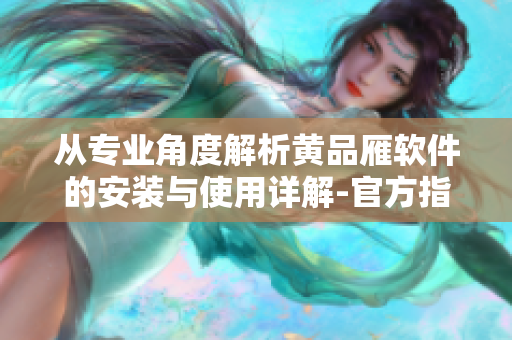从专业角度解析黄品雁软件的安装与使用详解-官方指南