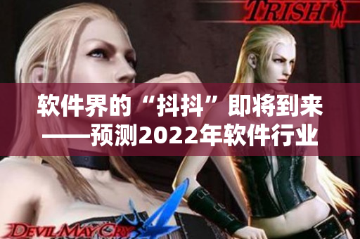 软件界的“抖抖”即将到来——预测2022年软件行业最热门趋势！