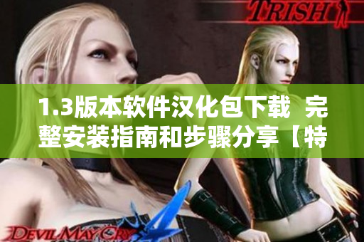 1.3版本软件汉化包下载  完整安装指南和步骤分享【特别推荐】