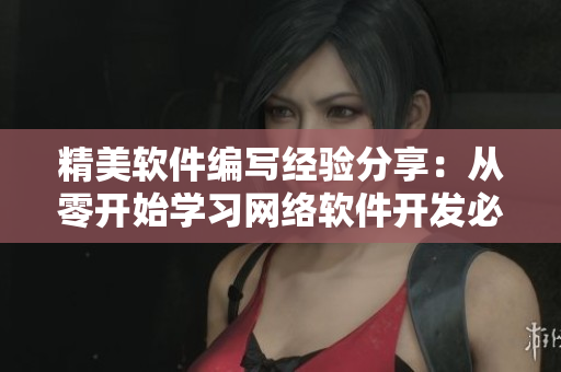 精美软件编写经验分享：从零开始学习网络软件开发必备技能！