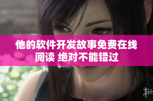 他的软件开发故事免费在线阅读 绝对不能错过