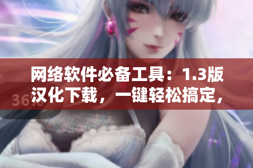 网络软件必备工具：1.3版汉化下载，一键轻松搞定，效率翻倍！