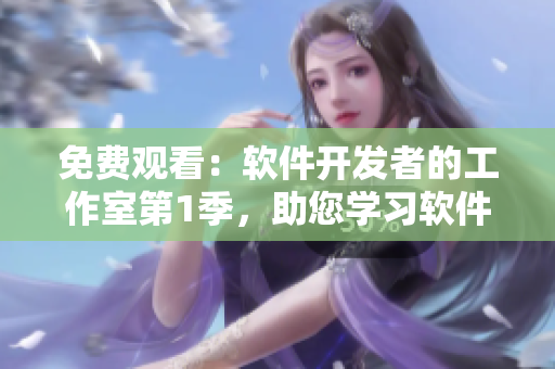 免费观看：软件开发者的工作室第1季，助您学习软件开发！