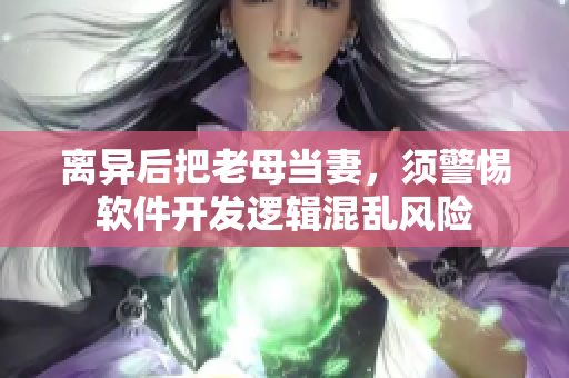 离异后把老母当妻，须警惕软件开发逻辑混乱风险