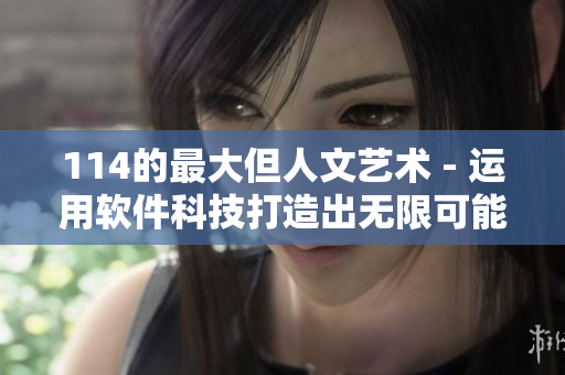 114的最大但人文艺术 - 运用软件科技打造出无限可能
