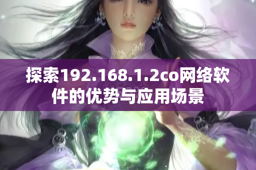 探索192.168.1.2co网络软件的优势与应用场景
