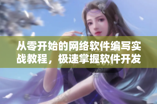 从零开始的网络软件编写实战教程，极速掌握软件开发技能！