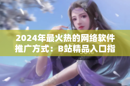 2024年最火热的网络软件推广方式：B站精品入口指南