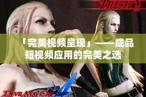「完美视频呈现」——成品短视频应用的完美之选