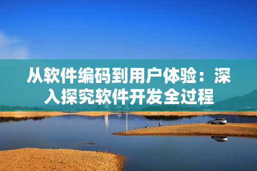 从软件编码到用户体验：深入探究软件开发全过程