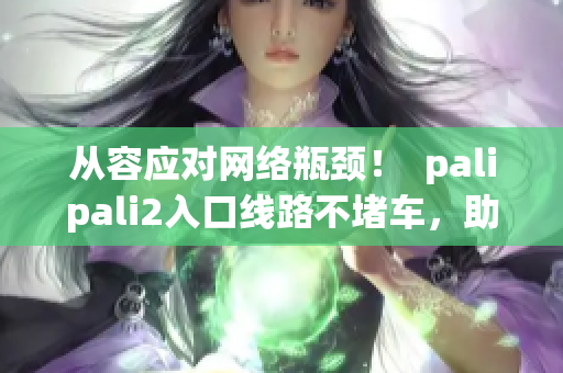 从容应对网络瓶颈！  palipali2入口线路不堵车，助力连通畅通