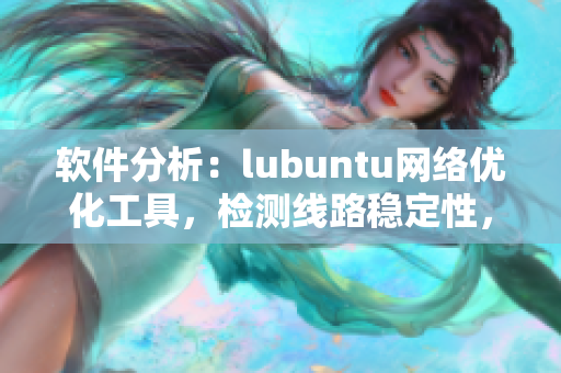 软件分析：lubuntu网络优化工具，检测线路稳定性，提高软件连接速度