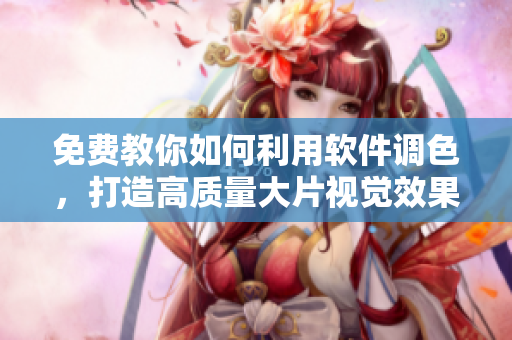 免费教你如何利用软件调色，打造高质量大片视觉效果 —— 视频教程分享