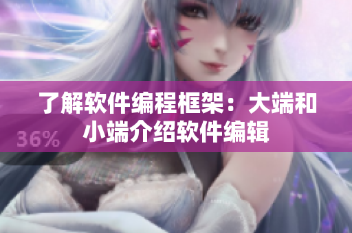 了解软件编程框架：大端和小端介绍软件编辑