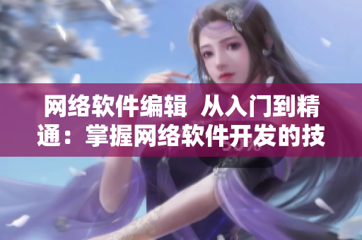 网络软件编辑  从入门到精通：掌握网络软件开发的技巧和技术
