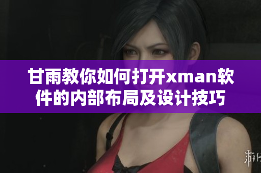 甘雨教你如何打开xman软件的内部布局及设计技巧