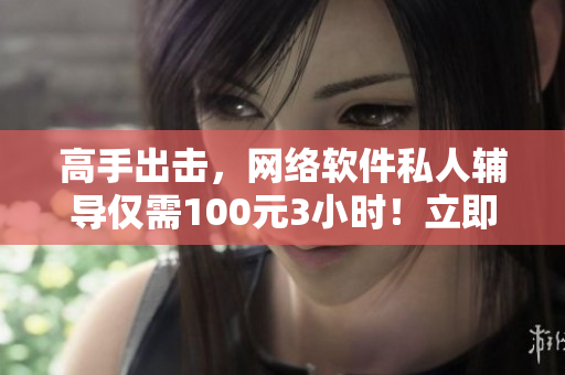 高手出击，网络软件私人辅导仅需100元3小时！立即预约电话联系！
