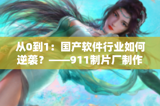 从0到1：国产软件行业如何逆袭？——911制片厂制作软件行业纪实片