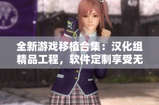 全新游戏移植合集：汉化组精品工程，软件定制享受无限乐趣