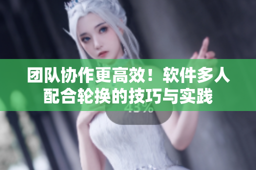 团队协作更高效！软件多人配合轮换的技巧与实践