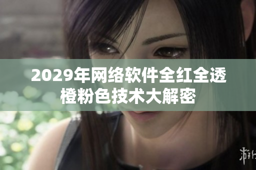 2029年网络软件全红全透橙粉色技术大解密