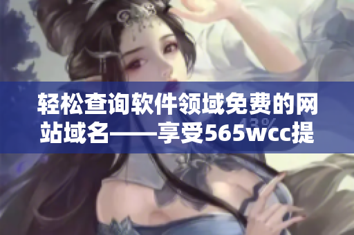 轻松查询软件领域免费的网站域名——享受565wcc提供的服务