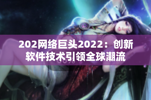 202网络巨头2022：创新软件技术引领全球潮流