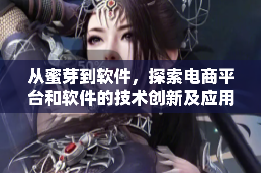 从蜜芽到软件，探索电商平台和软件的技术创新及应用