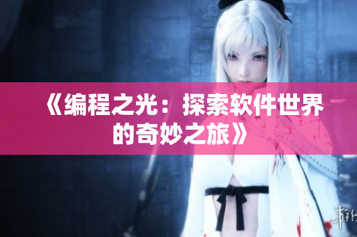 《编程之光：探索软件世界的奇妙之旅》